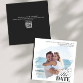 Faire-part Save the Date Photo Modern Wedding