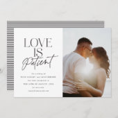 Faire-part Scénario Amour Mariage Reporté Changer la Date (Devant / Derrière)