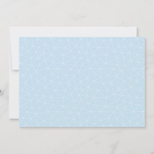 Faire-part Script de brosse moderne Introduire la photo naiss (Dos)