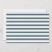 Faire-part Script Moderne Et Puis Il Y Avait Trois Grossesses (Dos)