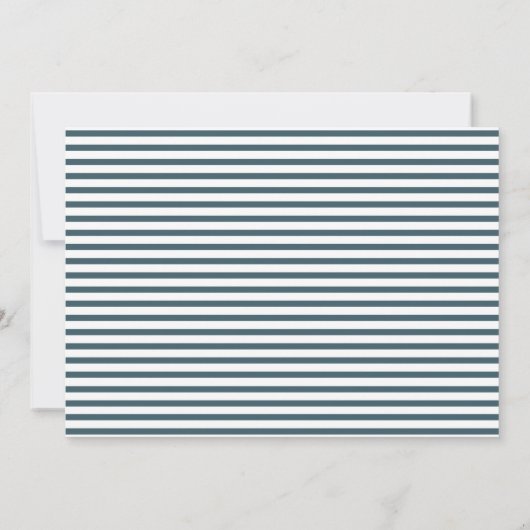 Faire-part Script Moderne Et Puis Il Y Avait Trois Grossesses (Dos)