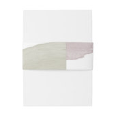 Faire-part Sérénité Moderne | Bandeau de mariage pour le vent (Dos Example)