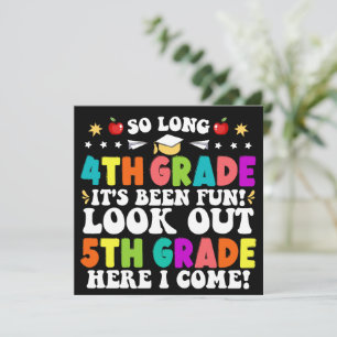 Faire-part Si longue 4e année regardez dehors 5e année Gradua