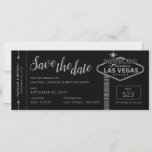 Faire-part Silver Las Vegas Boarding Pass Enregistrer la cart<br><div class="desc">Mariage à Fabulous Las Vegas Connexion carte d'embarquement argent et noir enregistrer la carte de date. Les invités adorent obtenir ces mariages de destination amusante, sauf les dates pour les Mariages de Vegas! Presque tout sur ce modèle Las Vegas Boarding Pass peut être changé lorsque vous cliquez sur "customiser plus...</div>