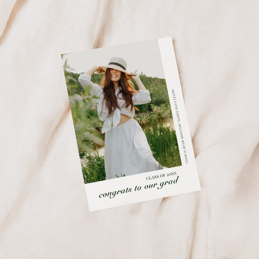 Faire-part simple avec photo