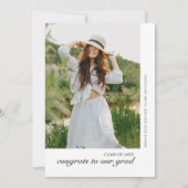 Faire-part simple avec photo (Devant)