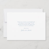 Faire-part Simple Bow Boy Photo Collage Baby (Dos)