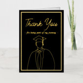 Faire-part simple d'obtention du diplôme (Recto)