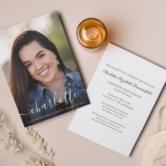 Faire-part simple et élégante