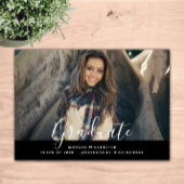 Faire-part simple et élégante | Noir