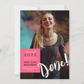 Faire-part Simple N'Importe Quelle Boîte De Couleur Minimalis (Devant)