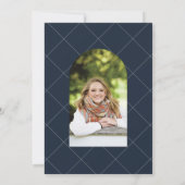 Faire-part Simple Photo Marine Grey (Dos)