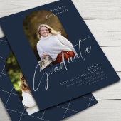 Faire-part Simple Photo Marine Grey