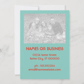 Faire-part s'installer en Floride (Dos)