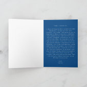 Faire-part Son livre Vow - Blue Ring Design Mariage Keepsaké (Intérieur)