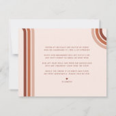 Faire-part Soyez ma servante d'honneur | Photo et calendrier (Dos)