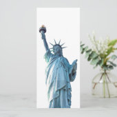 Faire-part Statue de la liberté (Debout devant)