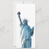 Faire-part Statue de la liberté (Devant)