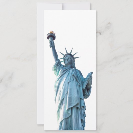 Faire-part Statue de la liberté (Devant)