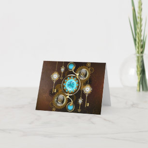 Faire-part Steampunk Rusty Background