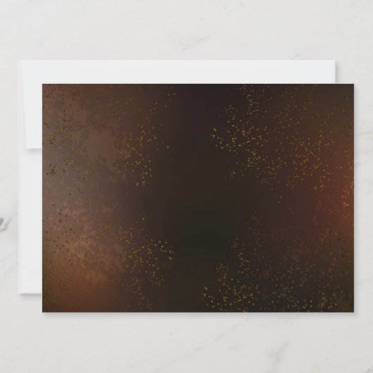 Faire-part Steampunk Rusty Background (Dos)