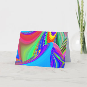 Faire-part Summerfeel, Rainbowart 3D Abstrait