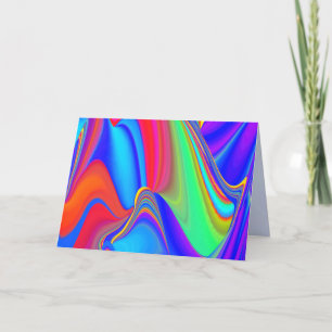 Faire-part Summerfeel, Rainbowart 3D Abstrait