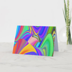Faire-part Summerfeel, Rainbowart 3D Abstrait