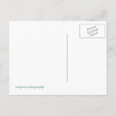 Faire-part Sunflower Enregistrer la date Carte postale (Dos)