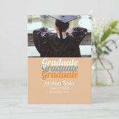 Faire-part super de la photo Bold (Debout devant)