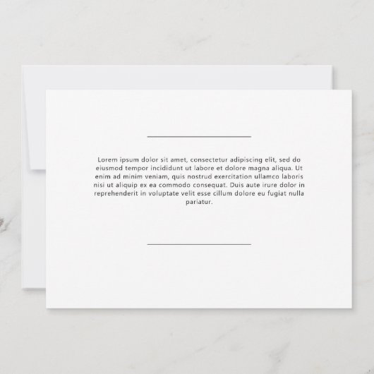 Faire-part Superposition de script tendance | Un groupe de ph (Dos)