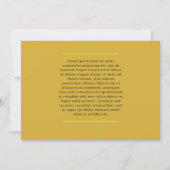 Faire-part Superposition de texte simple | un groupe photo gr (Dos)