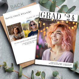 Faire-part Superposition minimaliste moderne 2024