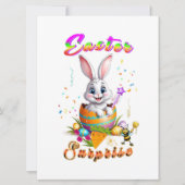 Faire-part Surprise de Pâques (Devant)