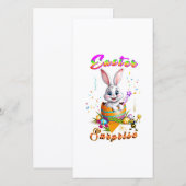 Faire-part Surprise de Pâques (Devant / Derrière)