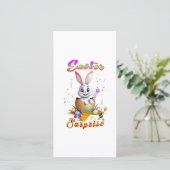 Faire-part Surprise de Pâques (Debout devant)