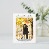 Faire-part SWEET Enregistrer la carte postale Date (Debout devant)