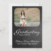 Faire-part Tableau noir 5x7 Tableau noir Senior (Devant)