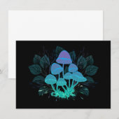 Faire-part Tabourets dans Bushes (Devant / Derrière)