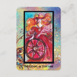 FAIRE-PART TAROTES DES OMBRES PERDUES / LA ROUE DE FORTUNE