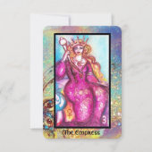 FAIRE-PART TAROTES DES OMBRES PERDUES / L'EMPRESSE (Devant)