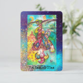 FAIRE-PART TAROTES DES OMBRES PERDUES / L'HOMME HANGÉ (Debout devant)