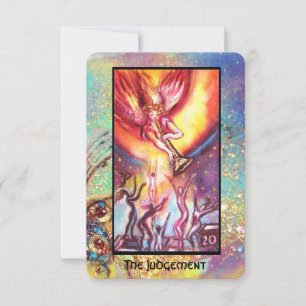 FAIRE-PART TAROTS DES OMBRES PERDUES/DU JUGEMENT