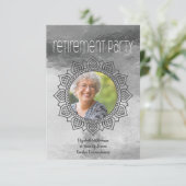 Faire-part Teacher Educator Retraite Photo Party (Debout devant)