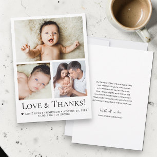 Faire-part Téléchargement de la typographie Amour et Merci Ph