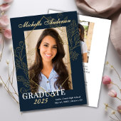 Faire-part tendance élégante de graduation