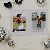 Faire-part tendance rétro en Blush