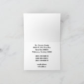 Faire-part Tortue du désert - Changement d'adresse (Intérieur)