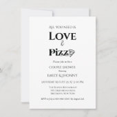 Faire-part Tout ce dont vous avez besoin est amour & Fête des (Devant)
