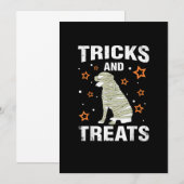 Faire-part Traitements _ Tricks Rottweiler Halloween Costume (Devant / Derrière)